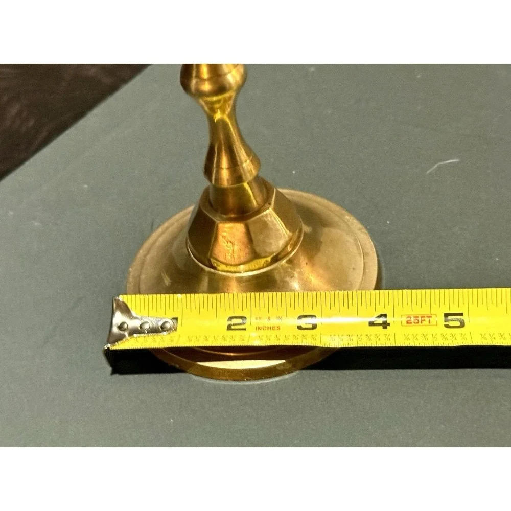 Vintage Brass Candlestick Holder 12